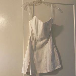 White Fox Boutique Strapless Mini Dress